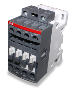 Contactor AF 24VUC 9A 3 main contacts 1NO